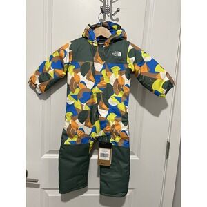 The North Face Baby Freedom Snow Suit Size 12-18 Months Abstract Print NWT $165